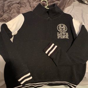 VS Pink half zip